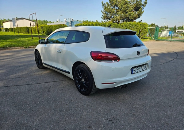 Volkswagen Scirocco cena 33000 przebieg: 277000, rok produkcji 2009 z Pszczyna małe 137